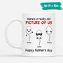 0275M248BUS3 Personalized Mug Gifts Kid Grandpa Dad
