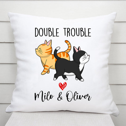 0300P948DUS1 Personalized Pillows Gifts Cat Lovers