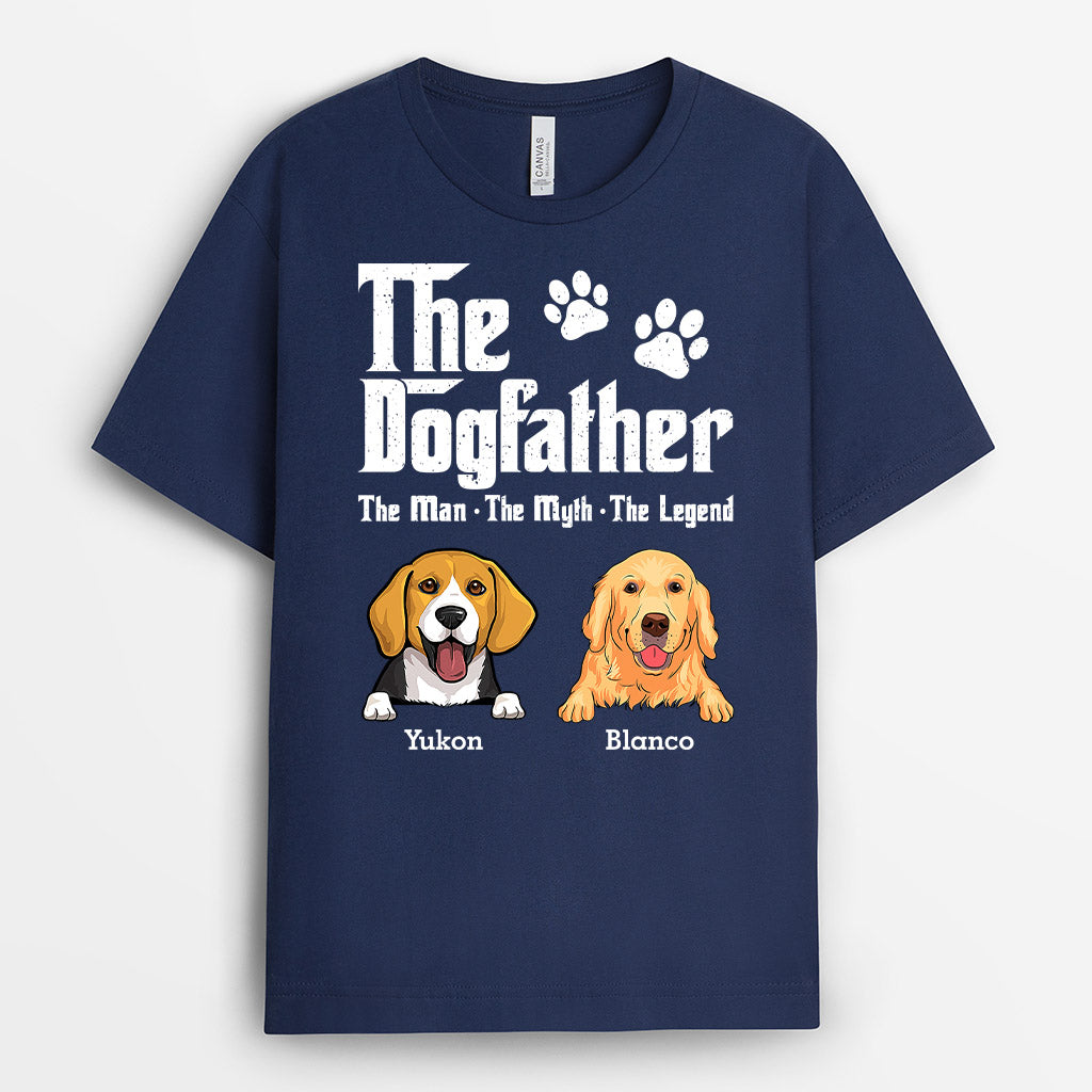 0317A900BUS2 Customized T shirts presents Dog Lovers Text