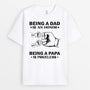 0327A948BUS2 Customized T shirts presents Fist Grandpa Dad