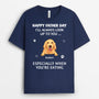 0328A160CUS1 Customized T shirts presents Dog Lovers Text