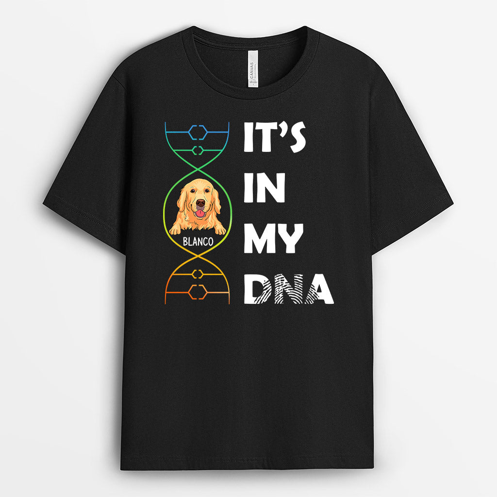 0341A207CUS2 Customized T shirts presents Dog Lovers Text