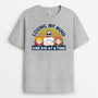 0352AUS1 Customized T shirts gifts Kid Grandpa Dad Text