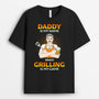 0355AUS1 Personalized T shirts presents Man Grandpa Dad