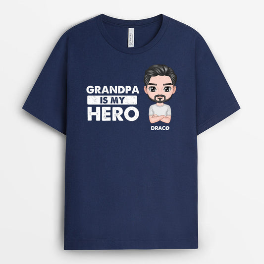 0364AUS2 Personalized T shirts Gifts Man Grandpa Dad