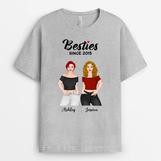 0370AUS2 Personalized T shirts Gifts Besties