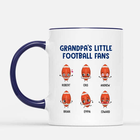 0402MUS2 Personalized Mugs Gifts Ball Mom Dad