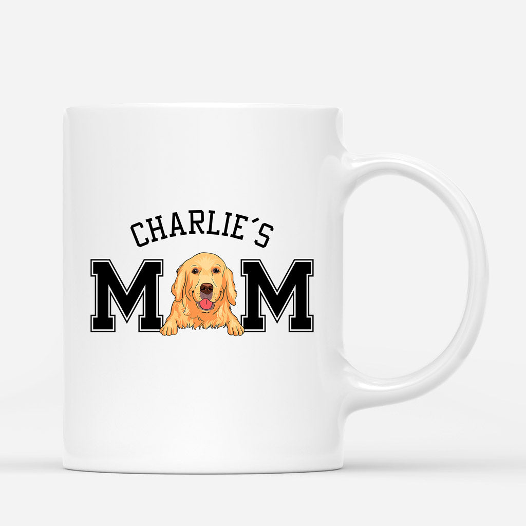 0418M590CUS1 Personalized Mug Gifts Dog Dad Mom