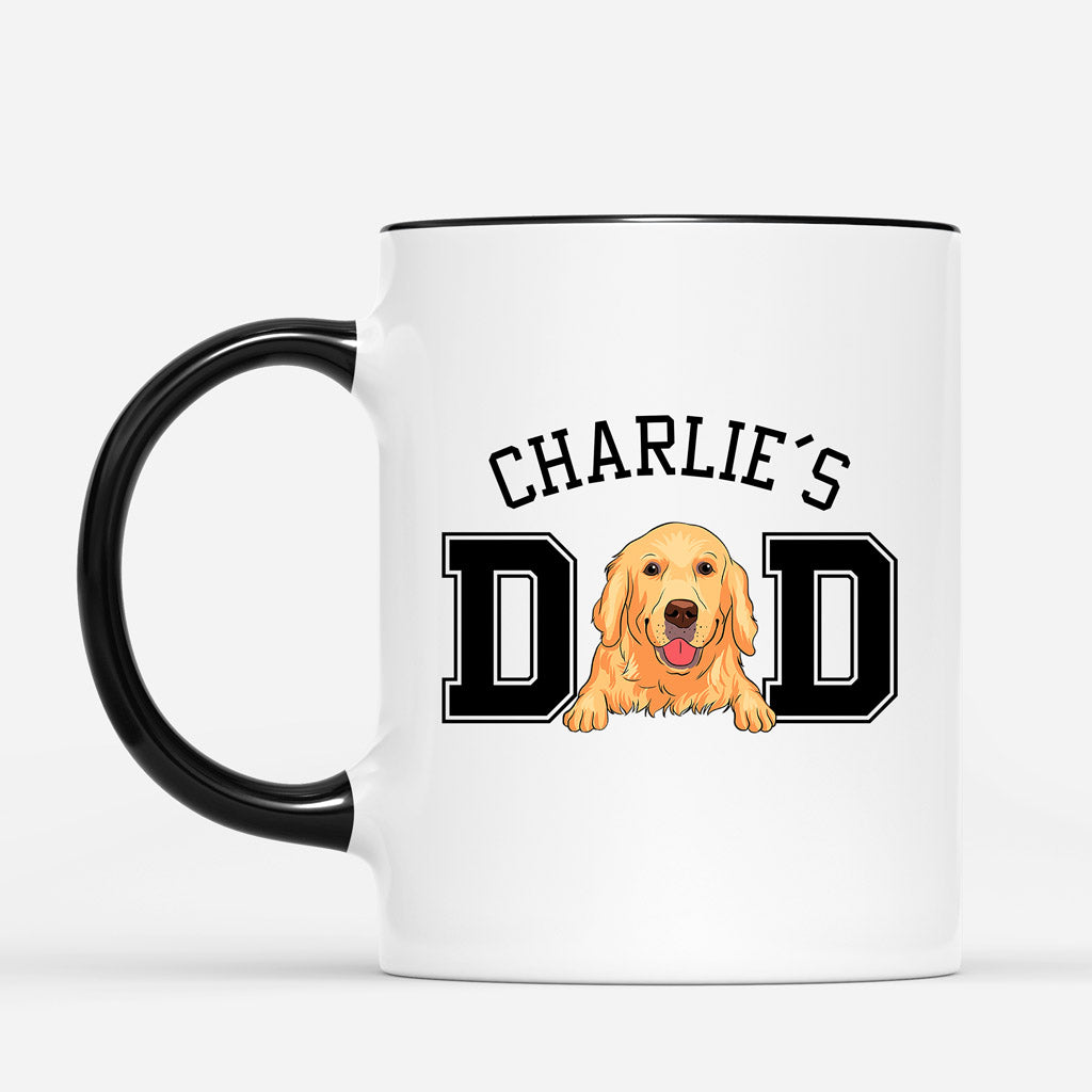 0418M590CUS2 Customized Mug Gifts Dog Dad Mom