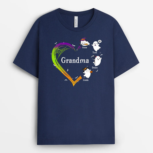 0424A168AUS2 Customized T shirts Presents Ghost Grandma Halloween