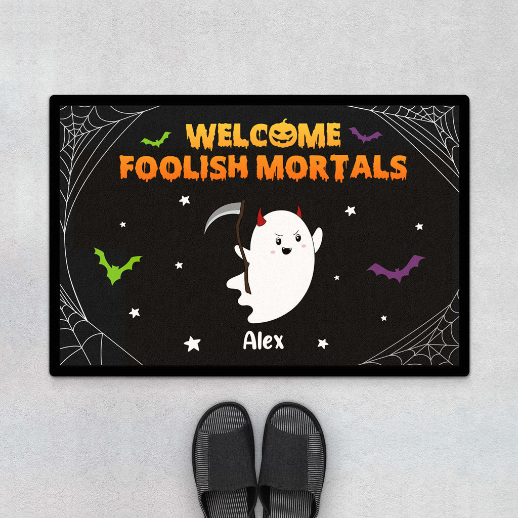 0425D508AUS1 Personalized Doormats Gifts Ghost Halloween