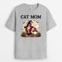 0436A280DUS2 Personalized T shirts Presents Cat Mom Halloween