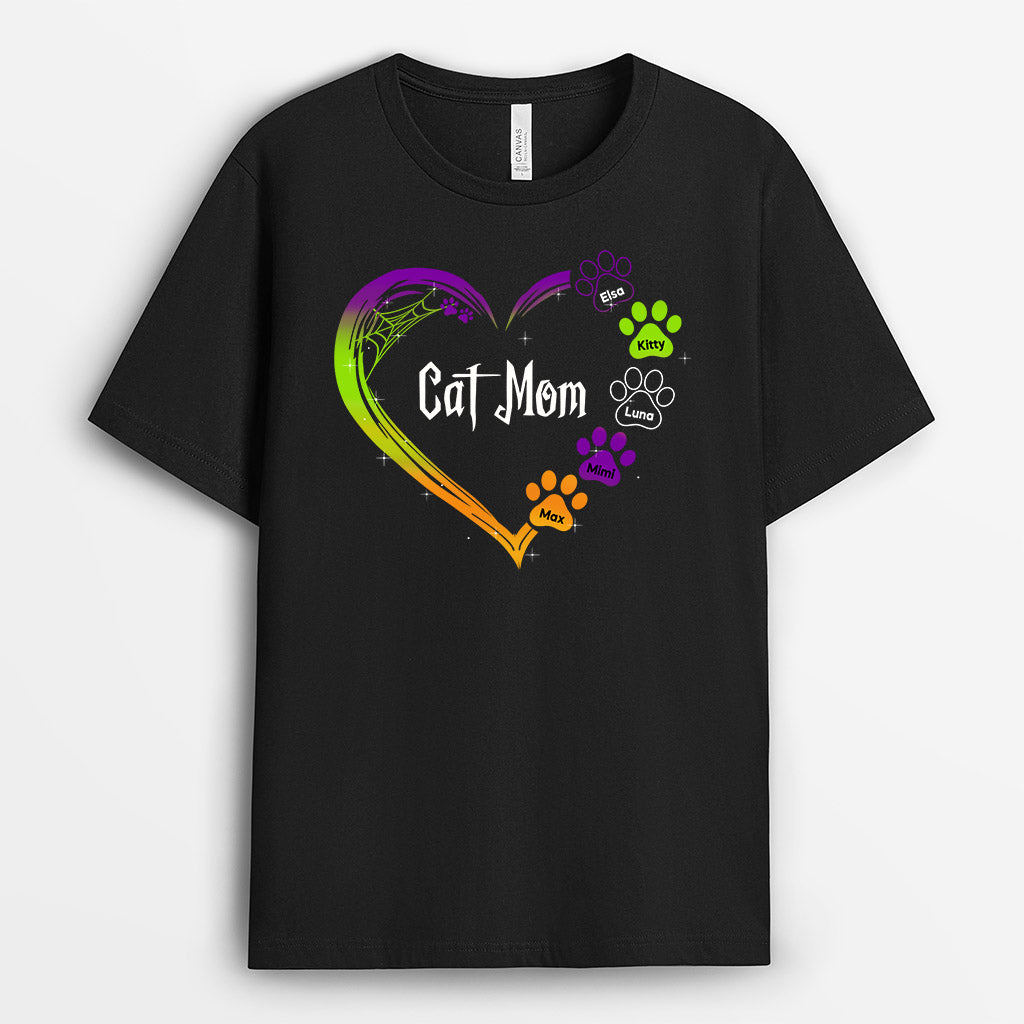 0456A160AUS2 Customized T Shirts Presents Pawprints Pet Lovers Halloween_0d1bd630 d94e 4582 aff7 6799e173831f