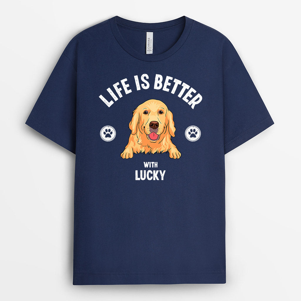 0465A597US2 Customized T shirts Presents Dog Lovers_ad6482c1 8231 4ee2 924e 240be1953cd2