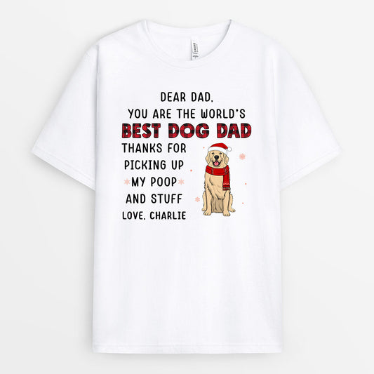 0507AUS1 Personalized T shirts Gifts Dog Dog Lovers Christmas