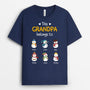 0527AUS1 Personalized T shirts Gifts Grandkids Grandma Mom Christmas