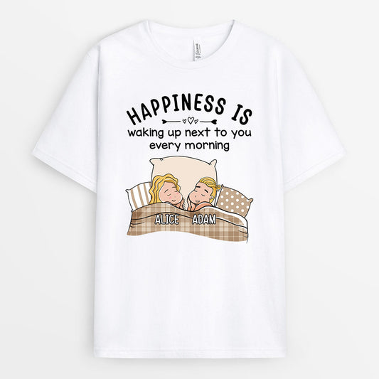 0541AUS2 Personalized T shirts Gifts Couples Couples Lovers