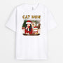 0542AUS1 Personalized T shirts Gifts Cat Mom Cat Lovers Christmas