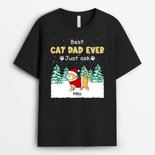 0545AUS2 Personalized T shirts Gifts Cat Mum Cat Lovers Christmas