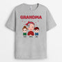 0551AUS1 Personalized T shirts Gifts Grandkids Grandma Mom Christmas