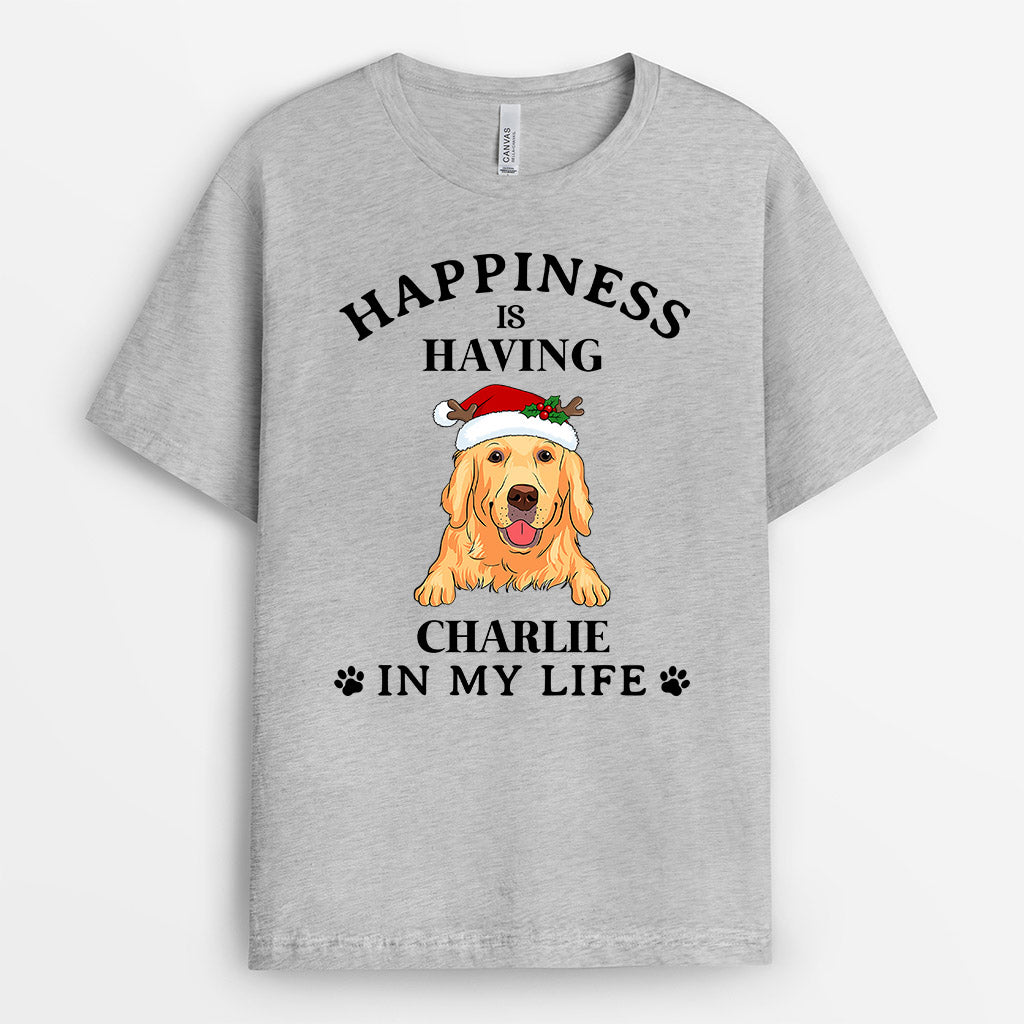 0554AUS1 Personalized T shirts Gifts Dog Dog Lovers Christmas