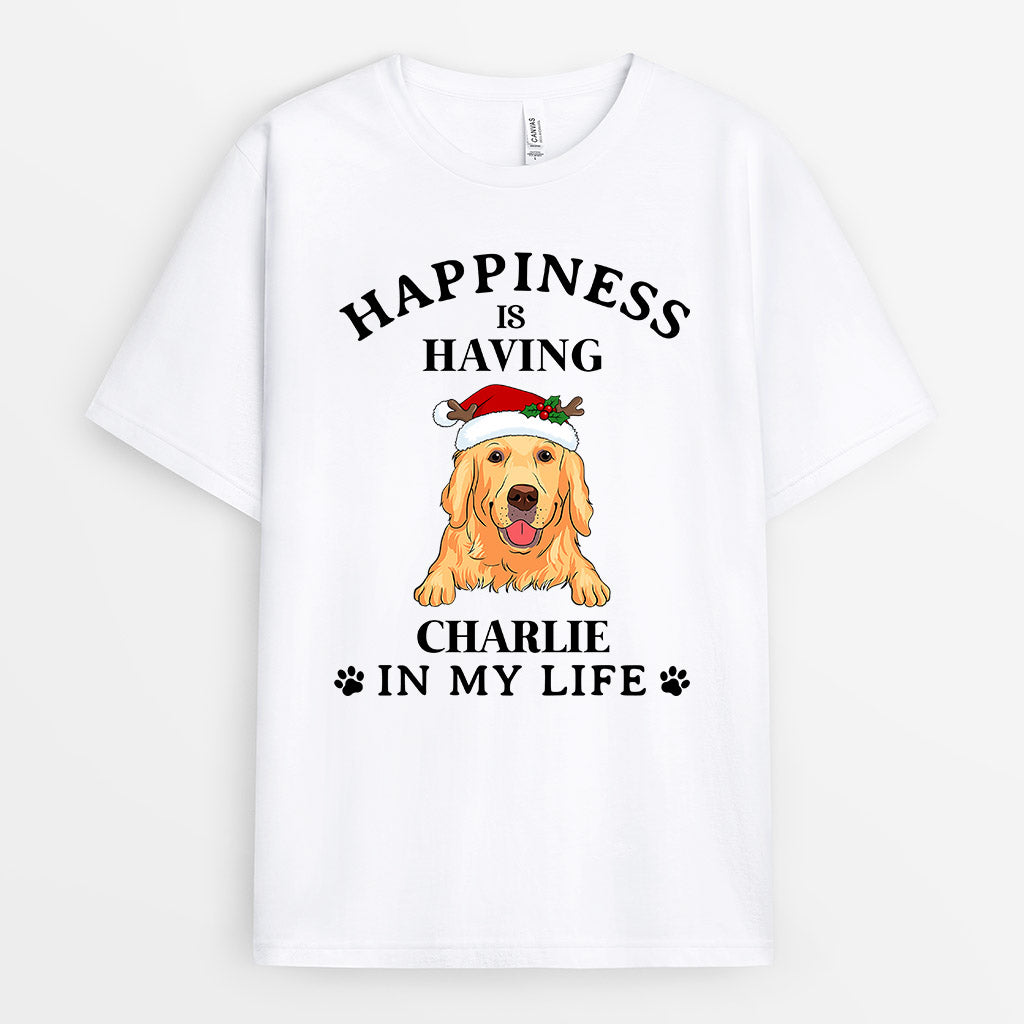 0554AUS2 Personalized T shirts Gifts Dog Dog Lovers Christmas