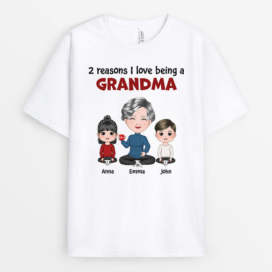 0565AUS1 Personalized T shirts Gifts Mom Grandma Mom