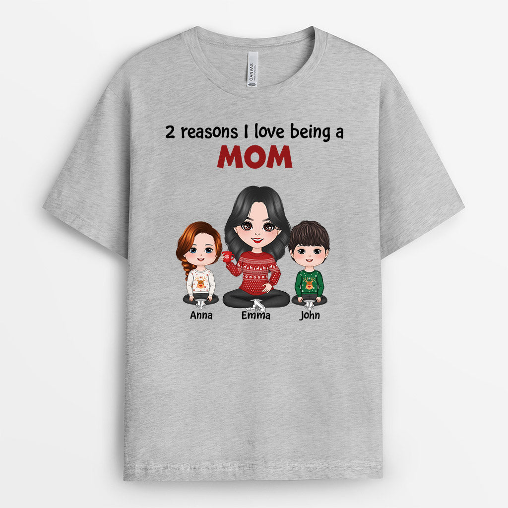 0565AUS2 Personalized T shirts Gifts Mom Grandma Mom