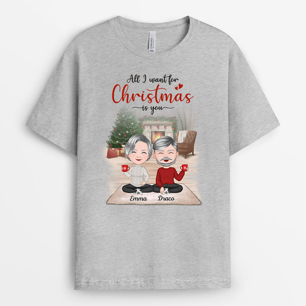 0580AUS2 Personalized T shirts Gifts Lovers Couples Lovers Christmas