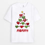 0588AUS2 Personalized T shirts Gifts Hearts Grandma Mom Christmas