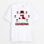 0592AUS1 Personalized T shirts Gifts Snowman Grandma Mom Christmas