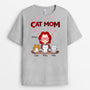 0596AUS2 Personalized T shirts Gifts Cat Cat Lovers Christmas