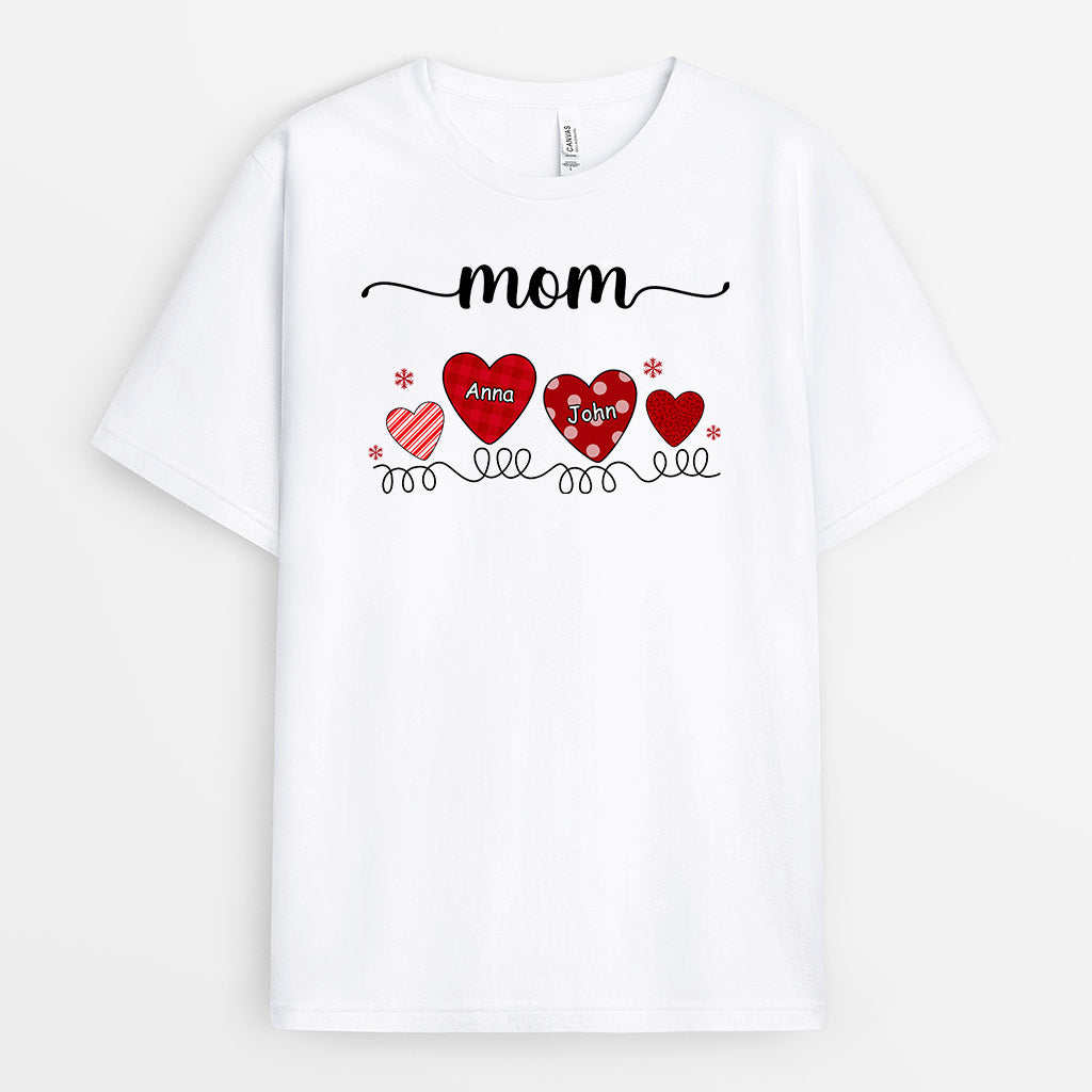 0599AUS2 Personalized T shirts Gifts Grandma Mom Christmas