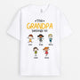 0618AUS1 Personalized T shirts Gifts Kids Grandpa Dad