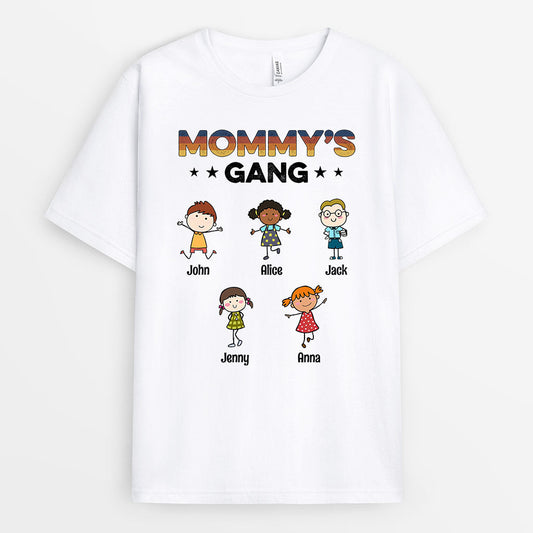0629Aus1 Personalized T shirts Gifts Kid Gang Grandma Mom
