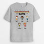 0629Aus1 Personalized T shirts Gifts Kid Gang Grandpa Dad