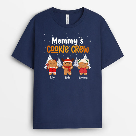 0630AUS2 Personalized T Shirts Gifts Cookies Grandma Mom Christmas