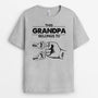 0632AUS2 Personalized T Shirts Gifts Hands Grandpa Dad