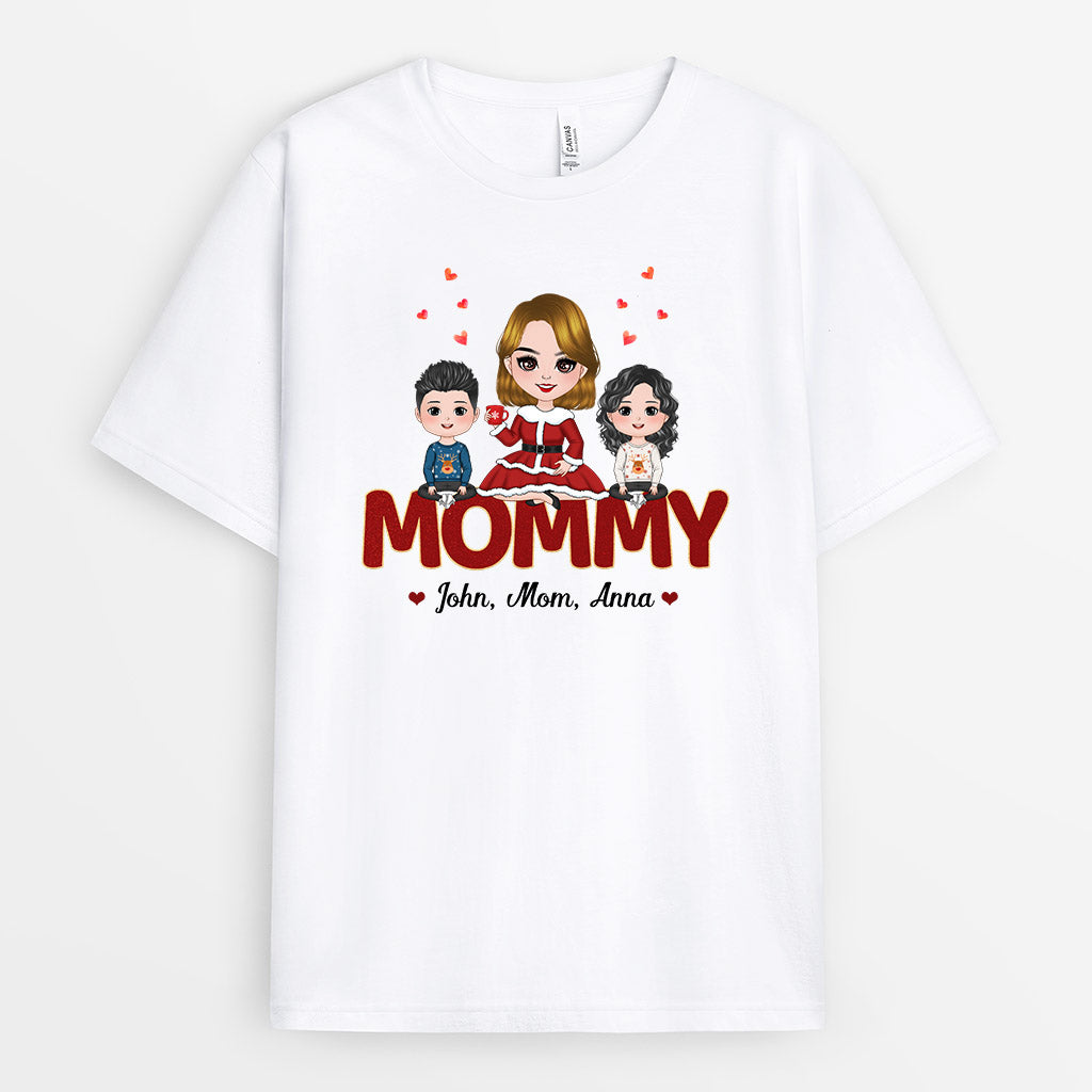 0634AUS1 Personalized T shirts Gifts Mom Grandma Mom