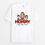 0634AUS1 Personalized T shirts Gifts Mom Grandma Mom