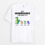 0636AUS1 Personalized T shirts Gifts Dinosaurs Grandpa Dad