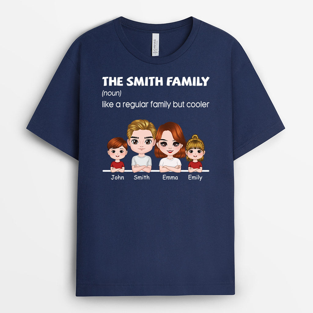 0700AUS2 Personalized T shirts Gifts Kids Mum Dad Family
