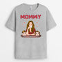 0701Aus2 Personalized T shirts Gifts Hearts Kids Grandma Mom