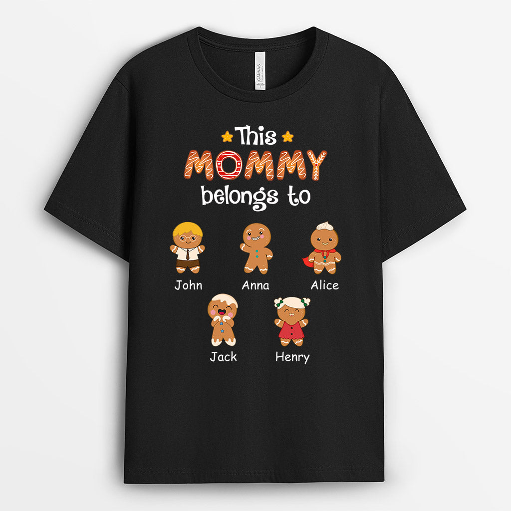 0721AUS2 Personalized T shirts Gifts Cookies Grandkids Grandma Mom