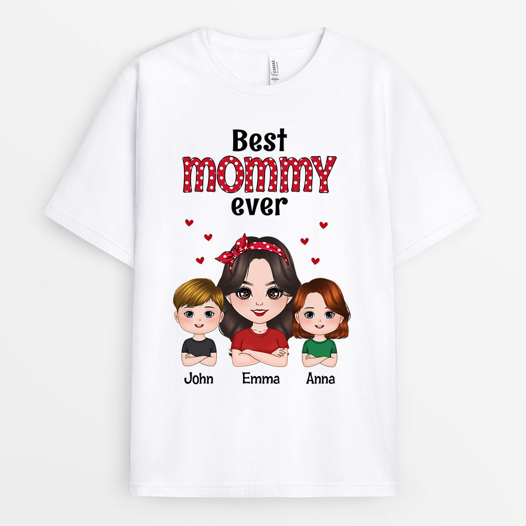 0731AUS1 Personalized T shirts Gifts Grandma Grandma Mom Mothers Day