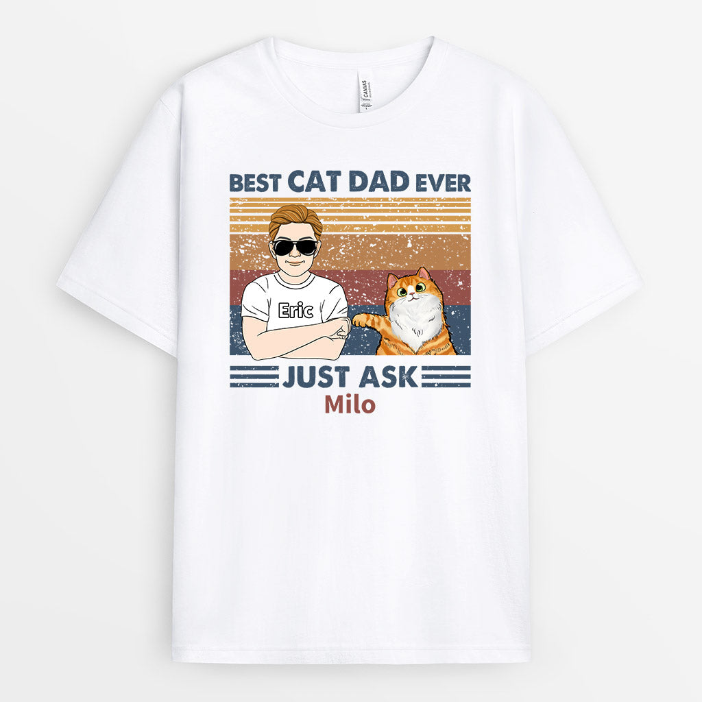 0753A590AUS1 Personalized T shirts Gifts Fist Bump Cat Lovers