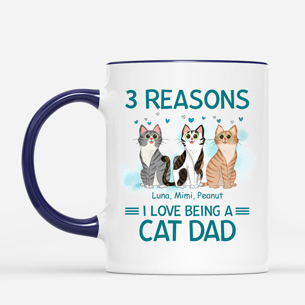 0758Mus1 Personalized Mugs Gifts Cat Cat Lovers
