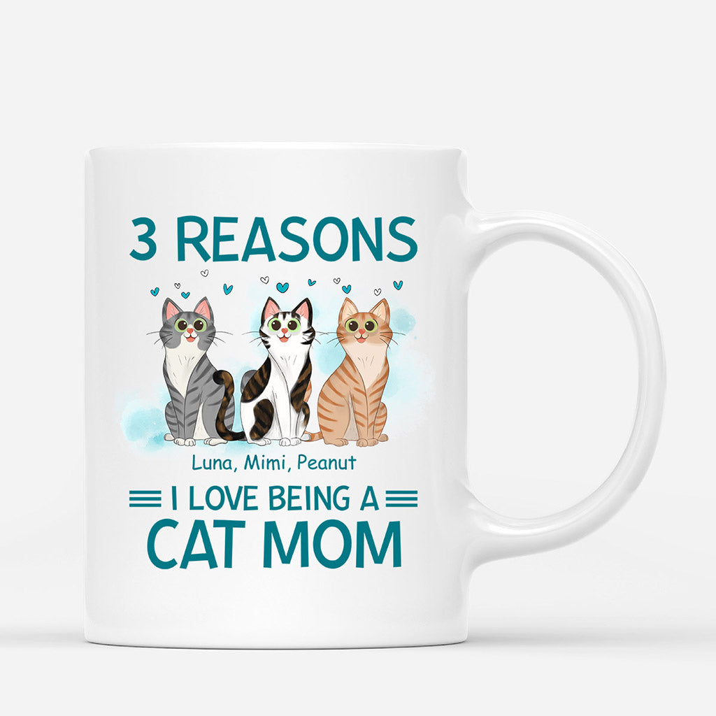 0758Mus2 Personalized Mugs Gifts Cat Cat Lovers
