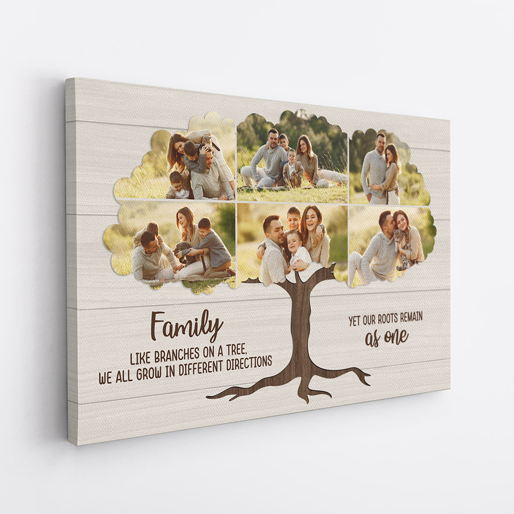 0760C237IUS2 Personalized Canvas Gifts Family Tree Family