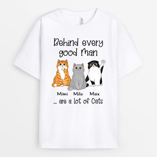 0763AUS1 Personalized T shirts Gifts Cat Cat Lovers